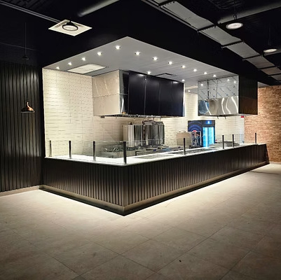 Boustan service counter detail
