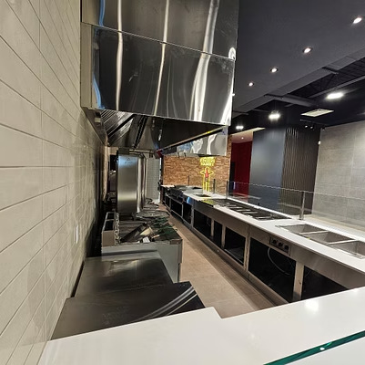 Boustan dining and brand finishes