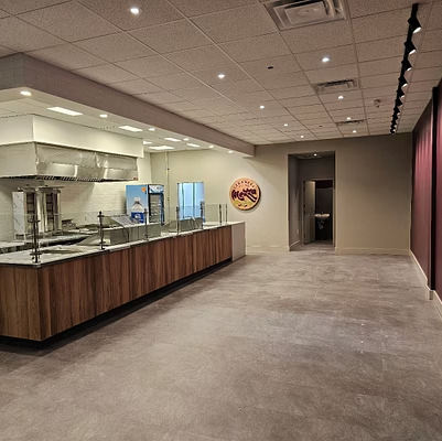 Mezza kitchen back-of-house